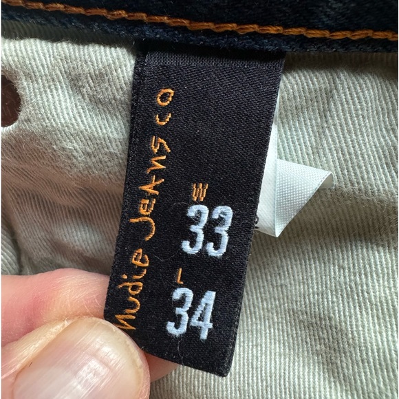 Nudie jeans. W33xL34. Button fly - Picture 7 of 14